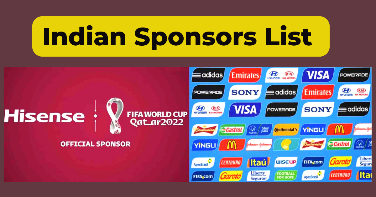 Indian Sponsors List