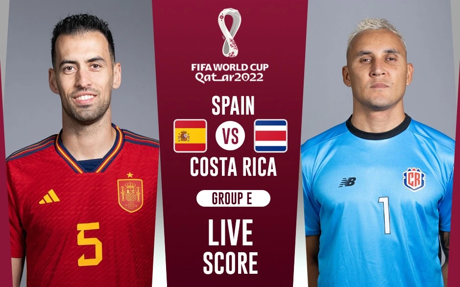 spain vs costa rica world cup 2022