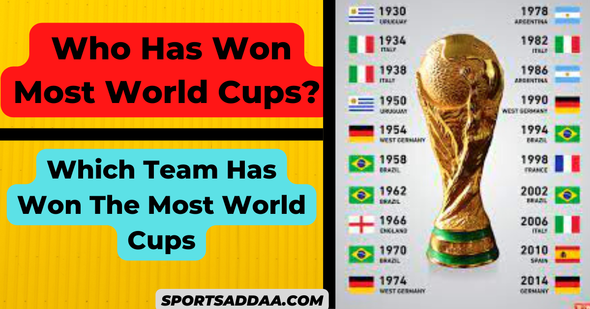 Which Team Has Won The Most World Cups