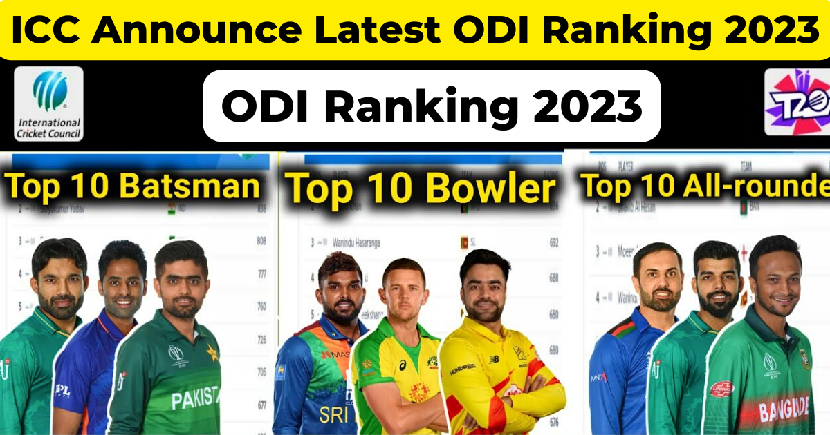 ODI Ranking 2023