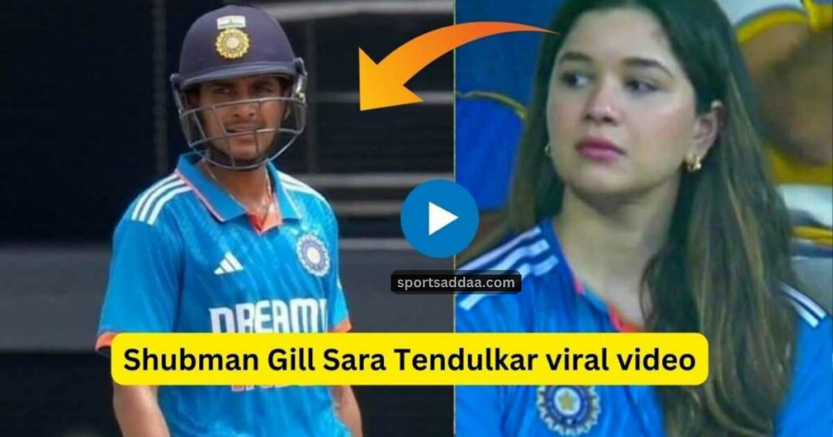Shubman Gill Sara Tendulkar viral video