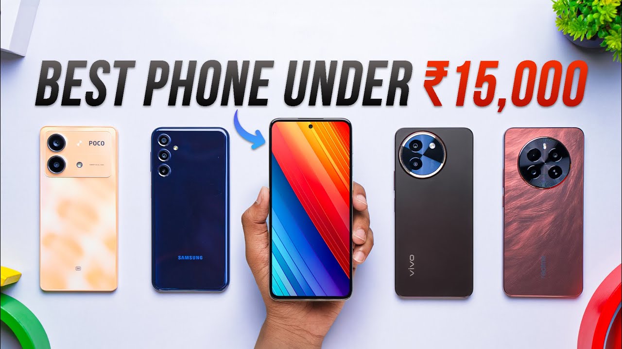 Top 5 Best Mobile Phones for you - under 15000 Budget !