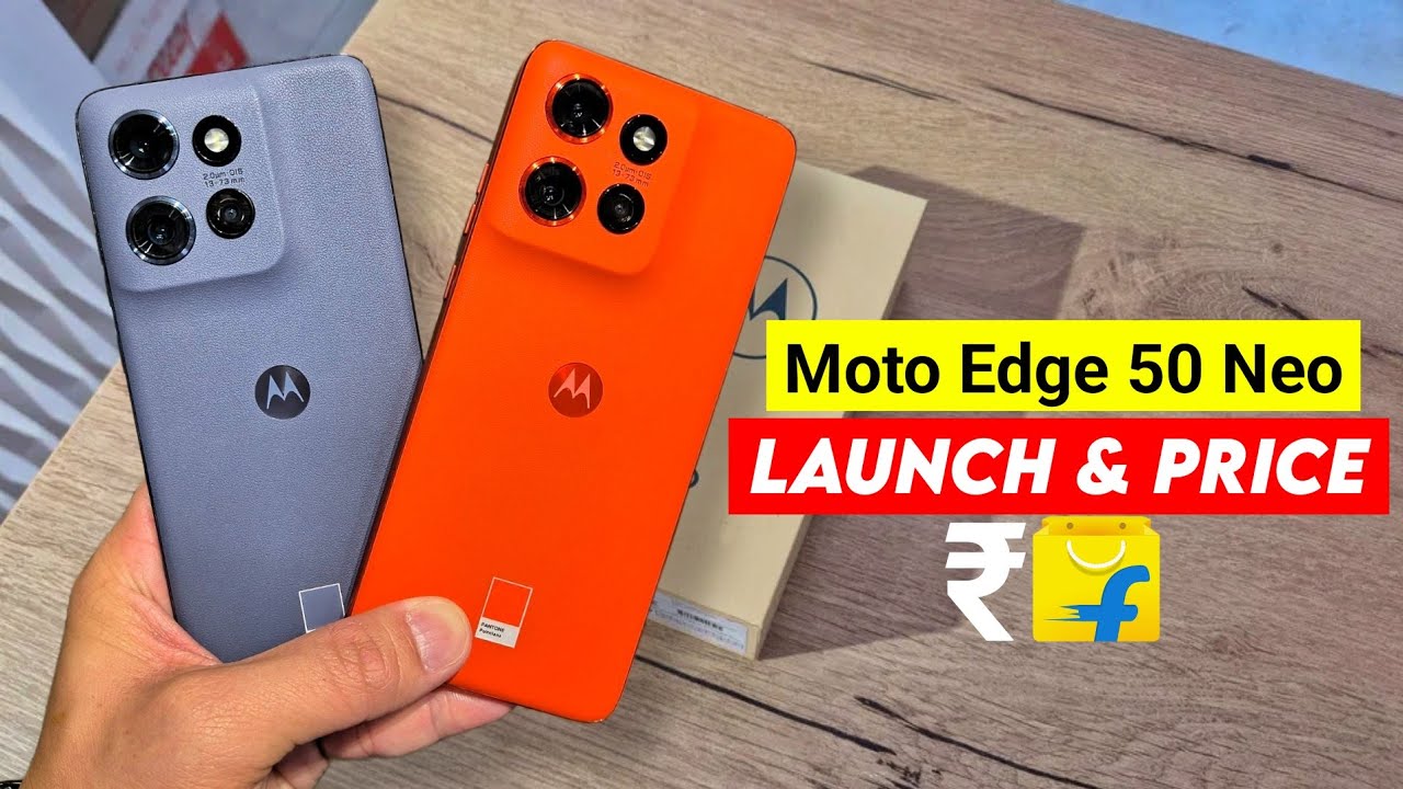 Motorola Edge 50 neo Unboxing & Quick Review ⚡ 3X Tele 📷, IP68 @ ₹22,999*!